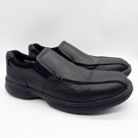Clarks Bradley Free Men\'s Comfort Casual Loafers Black Size 11 Dressy Office main image 9